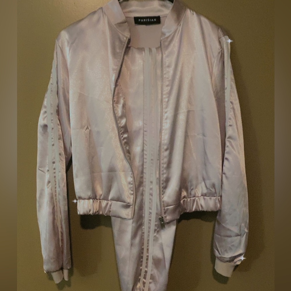Winter 2pc set Rose Gold/ Silk Pink